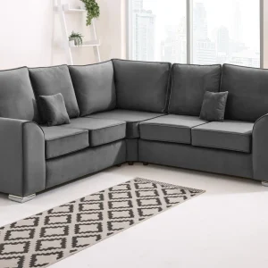 Dylan Sofa Collection: 1-Seater, 2-Seater, 3-Seater, & 5-Seater Options in Plush Crush Chenille and Kensington jumbo cord Fabric – Perfect for Your Home in the UK!