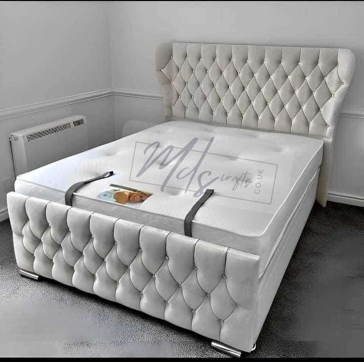 Oxford Bed Frame & mattress